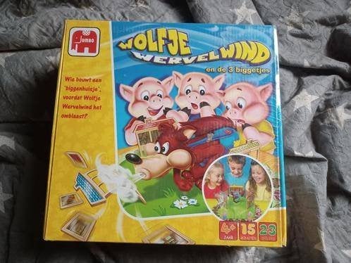 Jumbo Wolfie Whirlwind et les 3 Petits Cochons. Neuf, Enfants & Bébés, Enlèvement ou Envoi