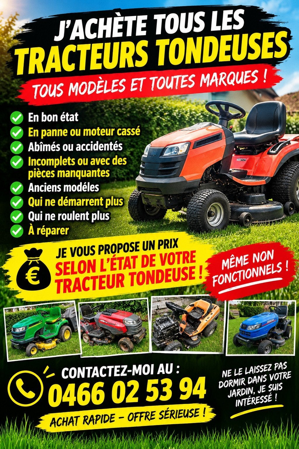 SI VOUS AVES A VENDRE N'HESITE PAS MES CONTACTE !TOUT LA BE, Enlèvement