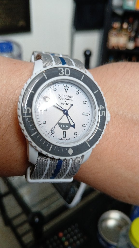 Swatch scuba witbrood, Overige materialen, Verzenden, Polshorloge, Swatch