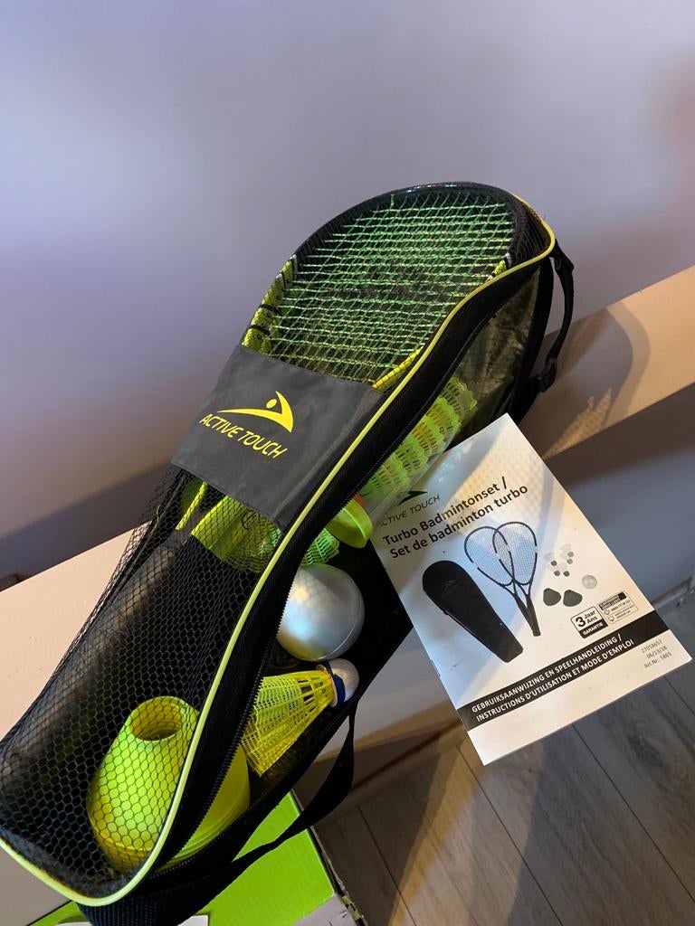 Badmintonset, Sport en Fitness, Ophalen, Zo goed als nieuw