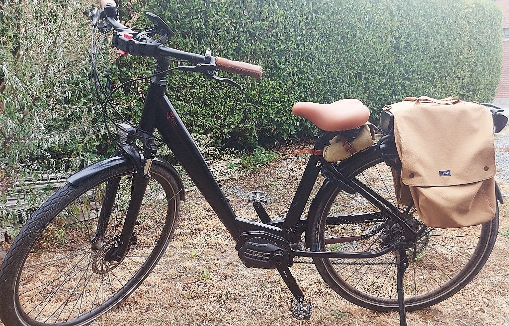 Vélo électrique o2feel 28', Enlèvement, Comme neuf, 50 km par batterie ou plus