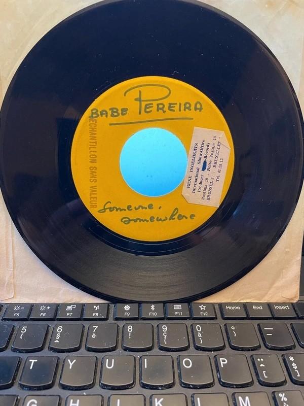 7" Babe Pereira - Someone, Somewhere - promo copy, Cd's en Dvd's, Verzenden, 7 inch