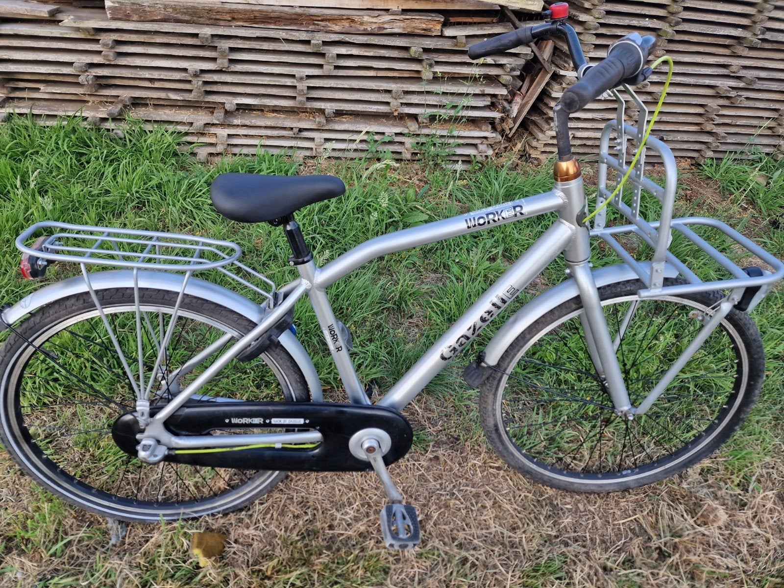 jongensfiets gazelle worker 26", Vitesses, Frein à rétropédalage, Enlèvement, Utilisé
