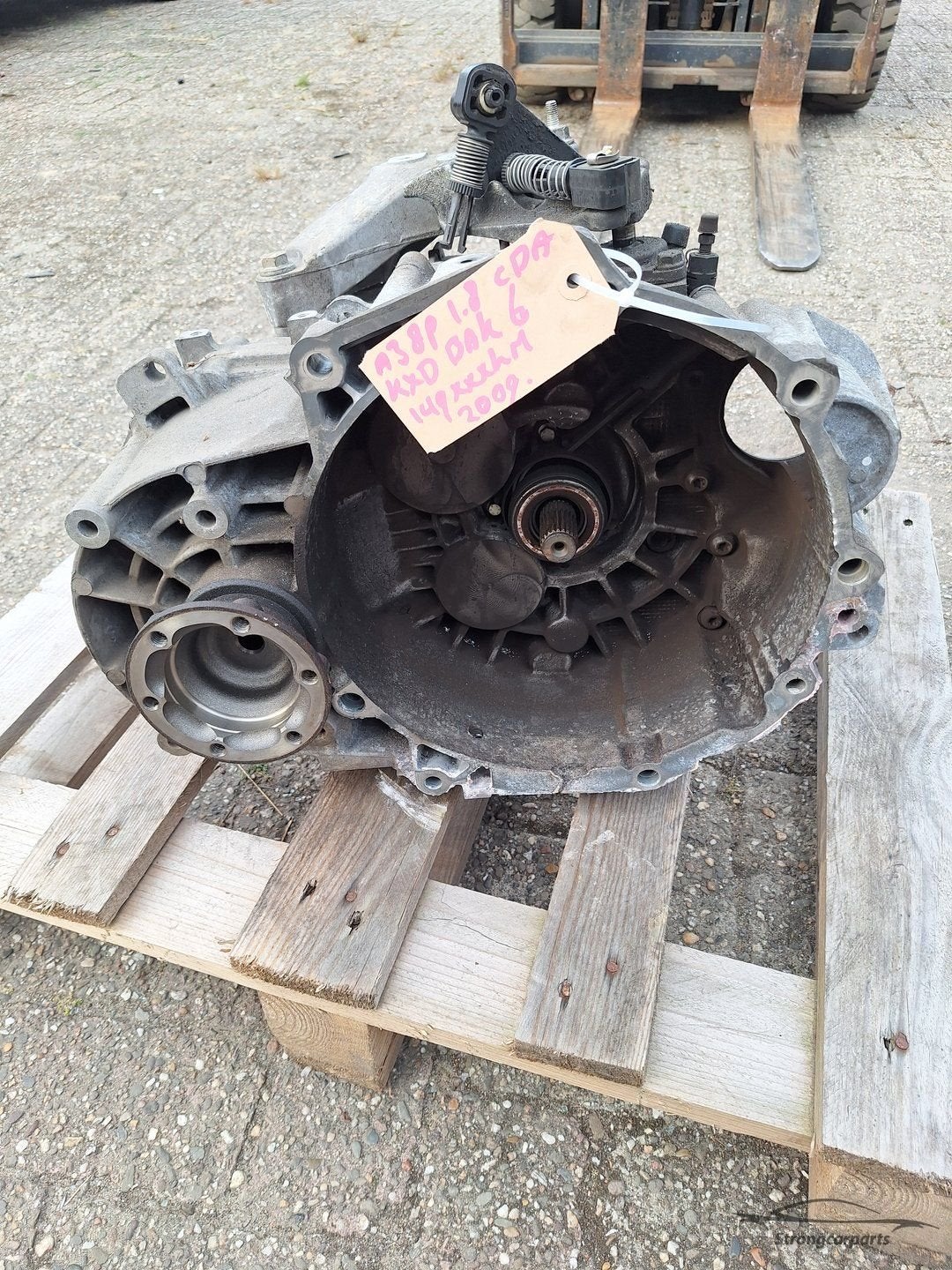 KXD Versnellingsbak 6 bak Audi A3 8P 1.8tfsi motorcode CDA, -, Audi, Utilisé, -