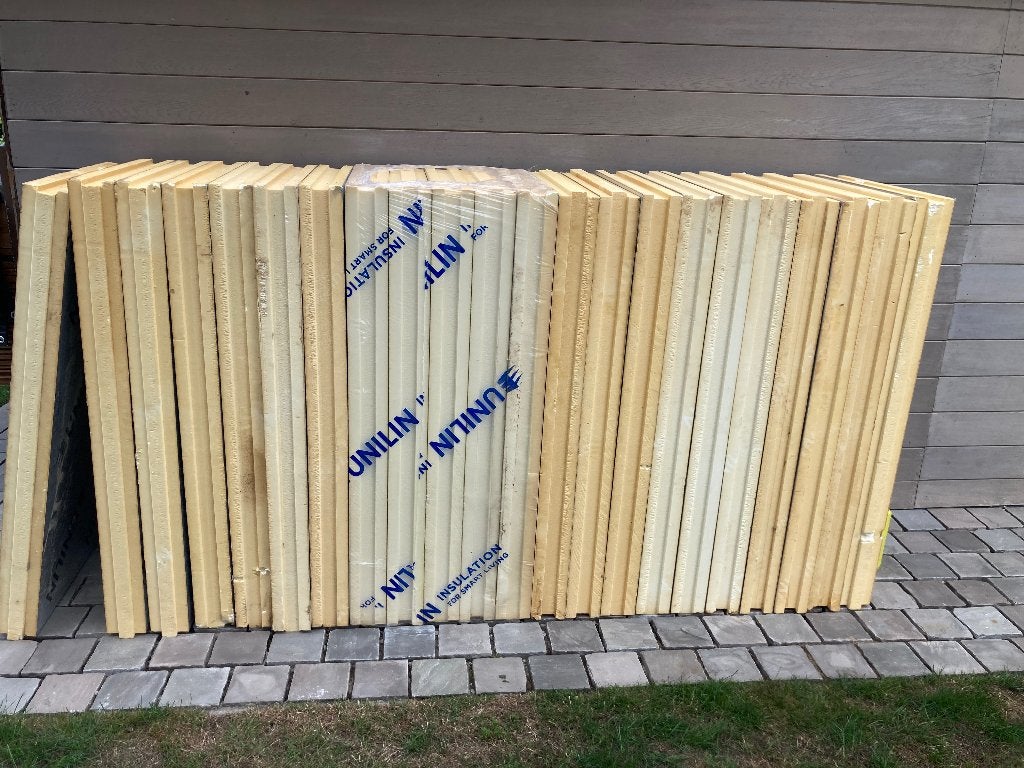 ISOLATIE UNILIN U-THERM WALL DIKTE 10CM 4 PAKKEN IN TOTAAL, Bricolage & Construction, Isolation & Étanchéité, 15 m² ou plus, 8 à 12 cm