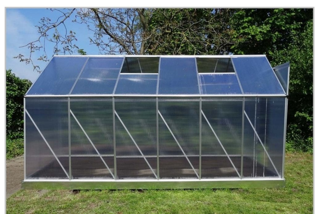 Tuinserre/tuinkas NIEUW, Ophalen, Polycarbonaat, Aluminium, Kweekkas