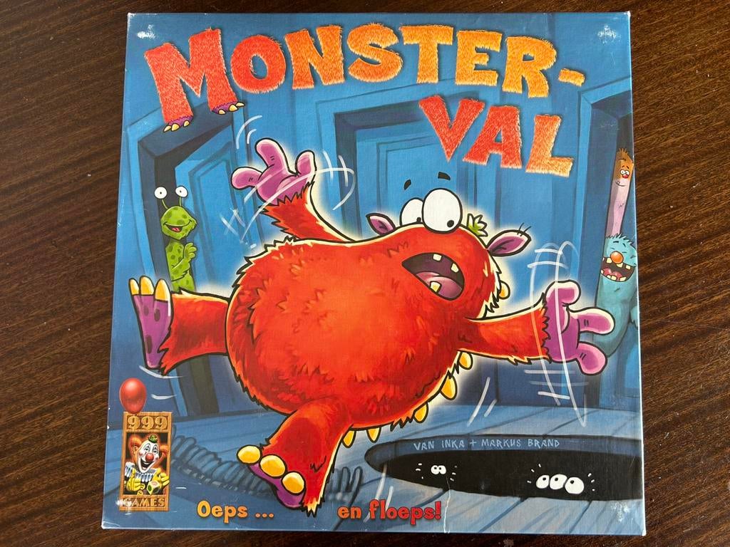 Gezelschapsspel Monsterval, Een of twee spelers, Ophalen of Verzenden, Gebruikt