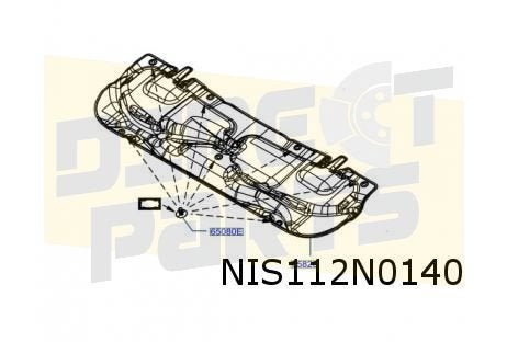 Nissan Townstar / Renault Kangoo motorkapisolatie Origineel!, Auto-onderdelen, -, Nieuw, -, Motorkap