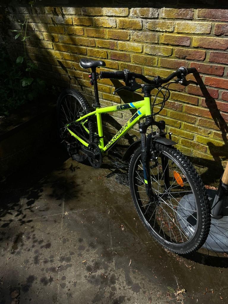 VTT Rock Rider ST500 jaune, Vitesses, Comme neuf, Enlèvement, Rockrider