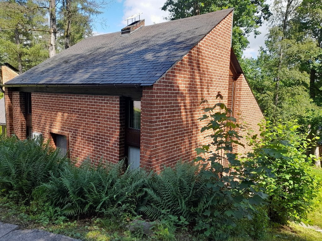 ardennen,bij Hastière, vakantiehuisje, 2 tot 6 pers.max, Vakantie, Recreatiepark, Open haard, Aan meer of rivier, Chalet, Bungalow of Caravan