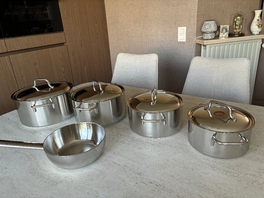 Demeyere potten, Maison & Meubles, Cuisine | Casseroles & Poêles, Inox, Demeyere, Sans PFAS, Enlèvement