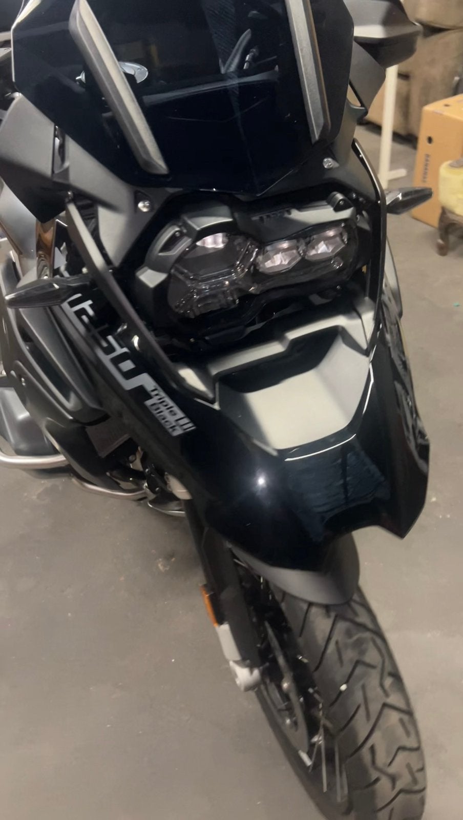 BMW R 1250 GS TRIPLE BLACK ÉTAT IRRÉPROCHABLE, Particulier, Poignées chauffantes