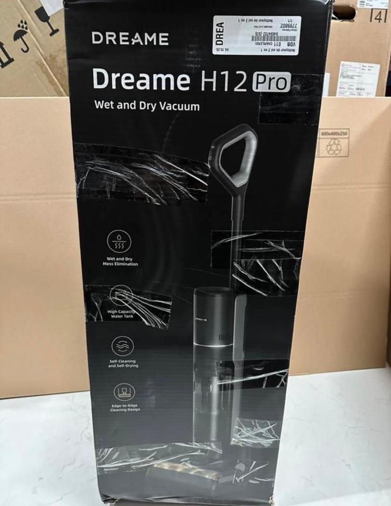 Dreame H12 Pro - Nat en Droogzuiger - Prima staat -Spotprijs, Electroménager, Aspirateurs, Enlèvement ou Envoi, Comme neuf, Dreame