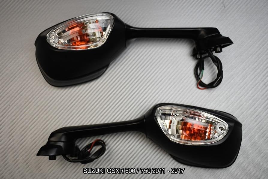 Rétroviseurs avec clignotants SUZUKI GSXR 600 750 2011 2017, Enlèvement ou Envoi, Neuf