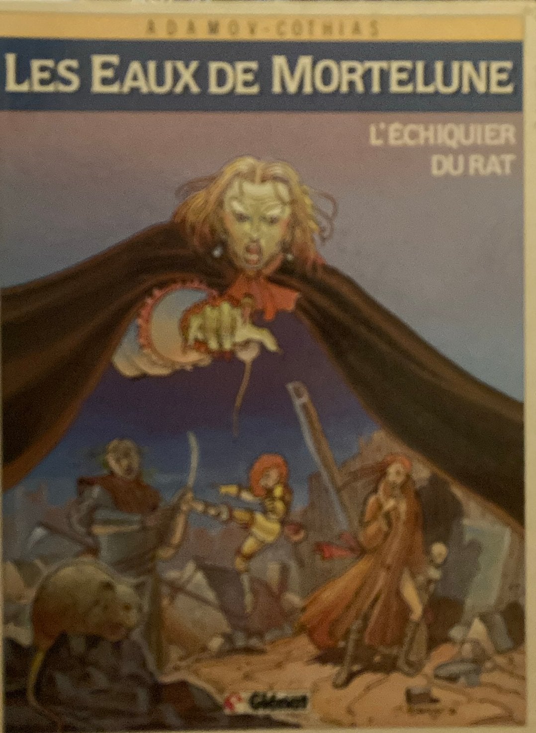 Les eaux de mortelune l’échiquier du rat, Livres, Enlèvement ou Envoi, Comme neuf