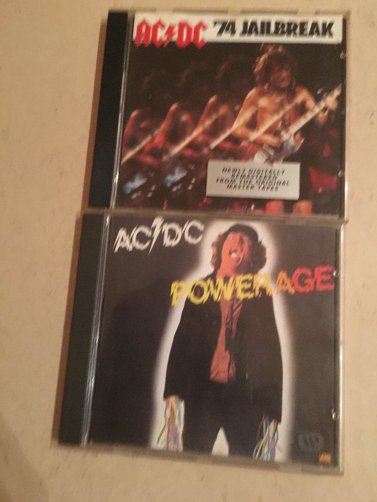 2 CD 's AC/DC, Cd's en Dvd's, Cd's | Hardrock en Metal, Ophalen of Verzenden