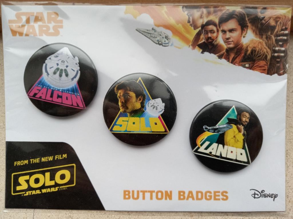 Star Wars button badges, Verzamelen, Ophalen, Nieuw