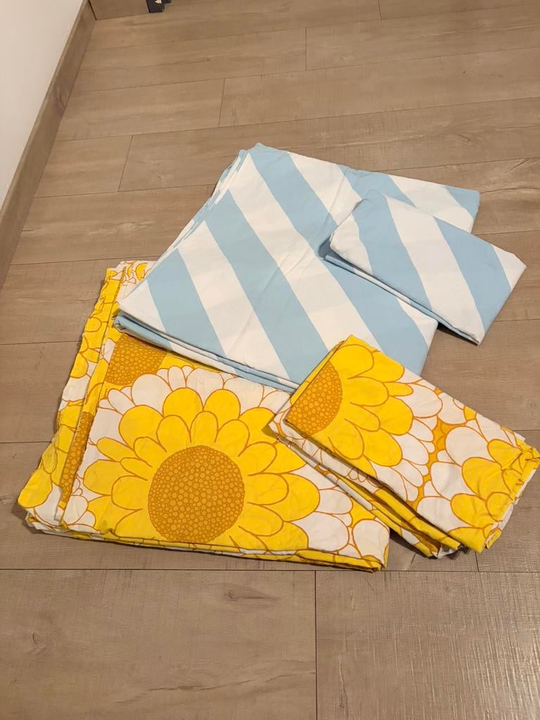 2x Dekbedovertrek IKEA, Kinderen en Baby's, Ophalen, Zo goed als nieuw