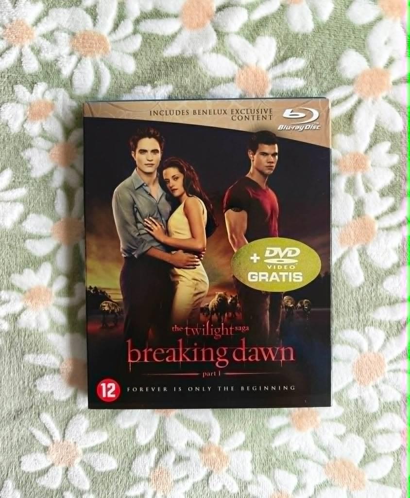 DVD - Blu-Ray - Twilight - Breaking Dawn - Part 1 - €4, Vanaf 12 jaar, Ophalen, Gebruikt, Fantasy