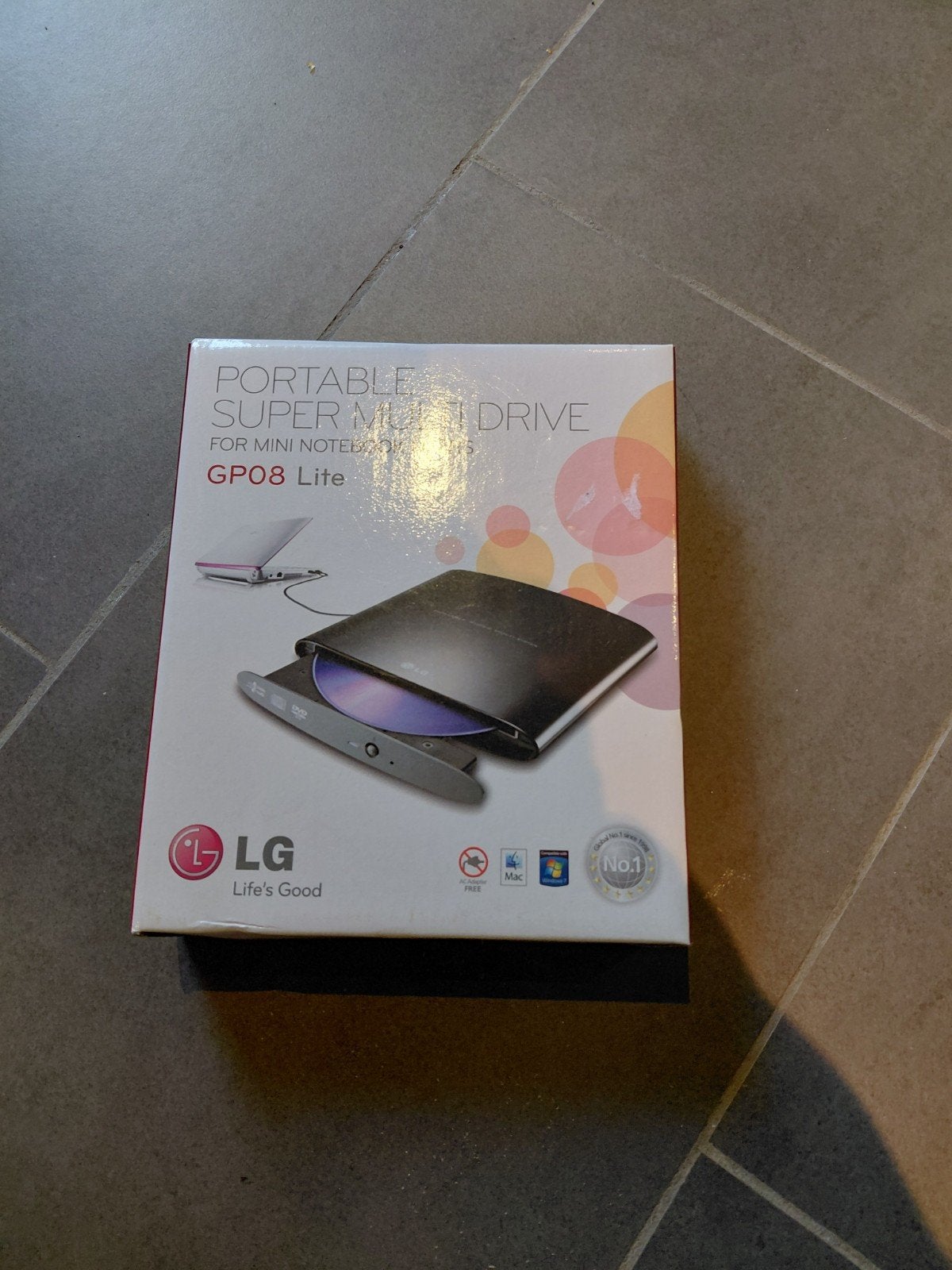 externe dvd drive ongeopend, Computers en Software, Ophalen of Verzenden, Nieuw, Extern, Dvd