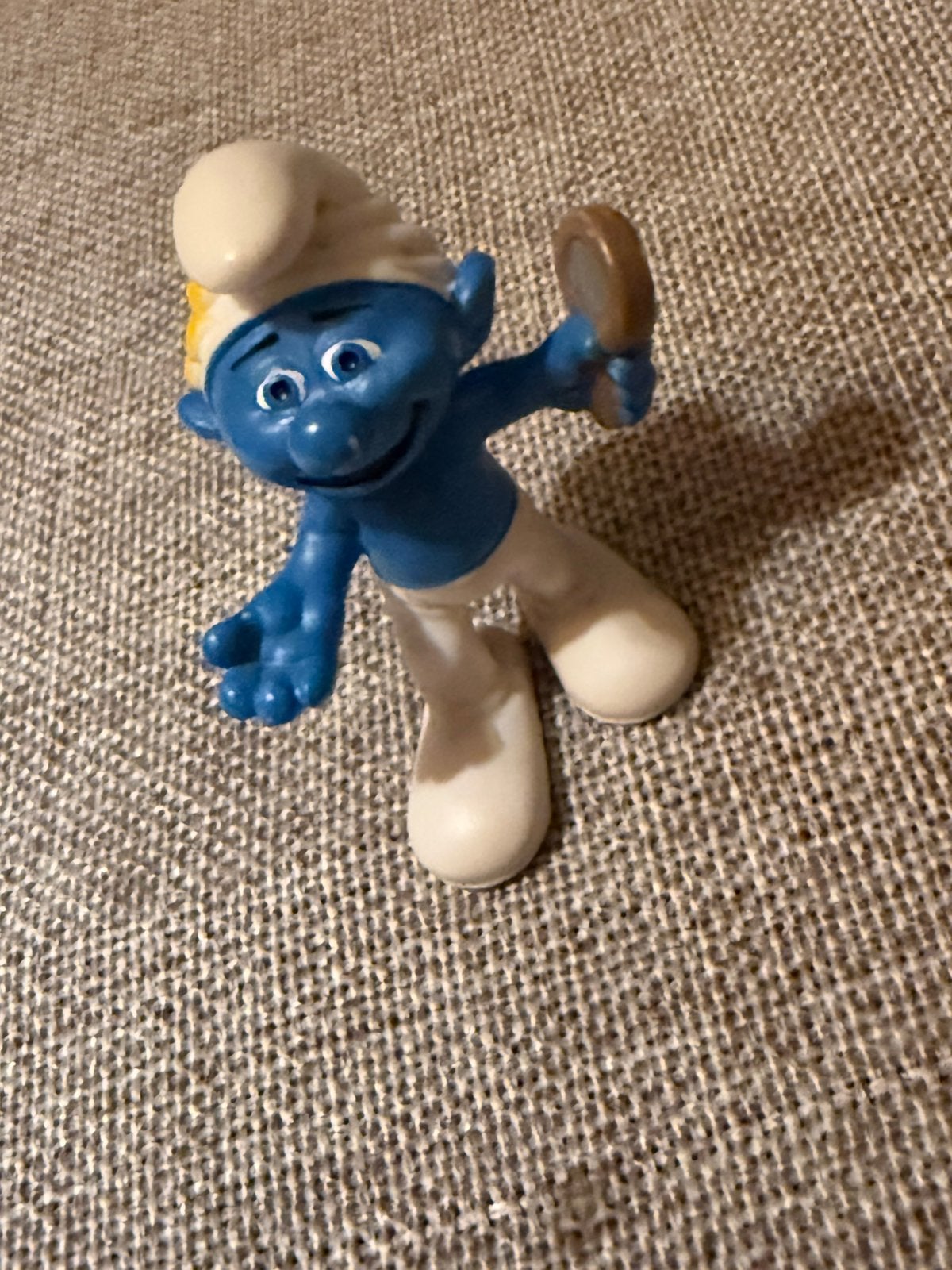 Jolie figurine représentant le Schtroumpf coquet, Collections, Enlèvement ou Envoi, Utilisé