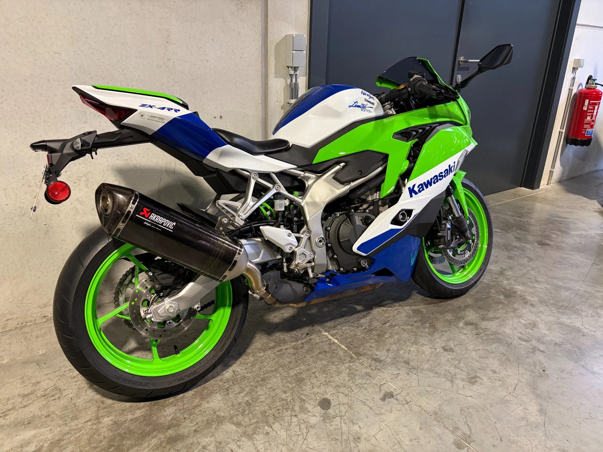 Kawasaki ZX4RR 40th Anniversary edition in performance trim, Entreprise, Plus de 35 kW, Super Sport, 400 cm³