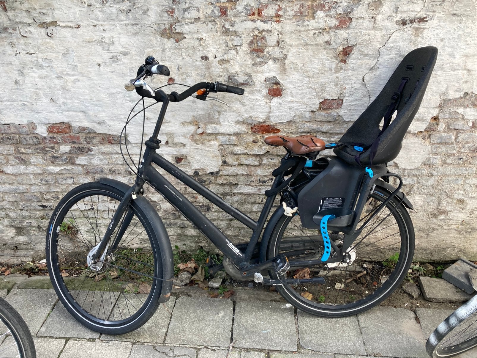 Cortina damesfiets met yepp stoel, Fietsen en Brommers, Ophalen, 1 zitje, Gebruikt