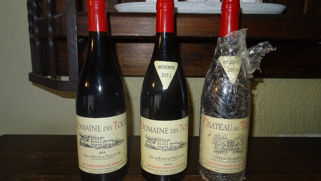 Top REYNAUD Chateau des Tours,Domaine des Tours Lot, Collections, Enlèvement ou Envoi, Pleine, Comme neuf, Vin rouge