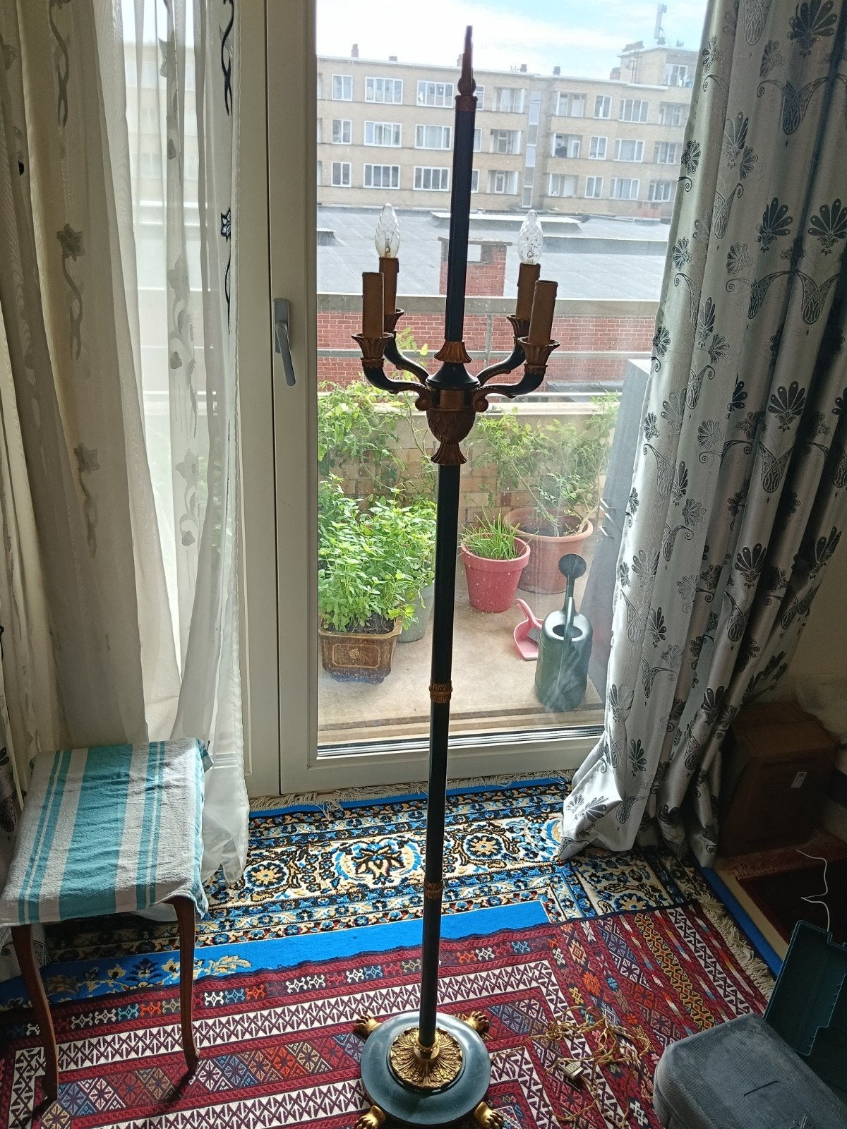 oude lamp, Antiek en Kunst, Ophalen