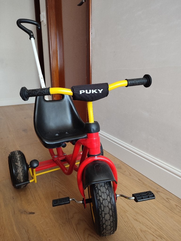 Puky driewieler trap fiets, Ophalen, Gebruikt, Puky, Duwstang