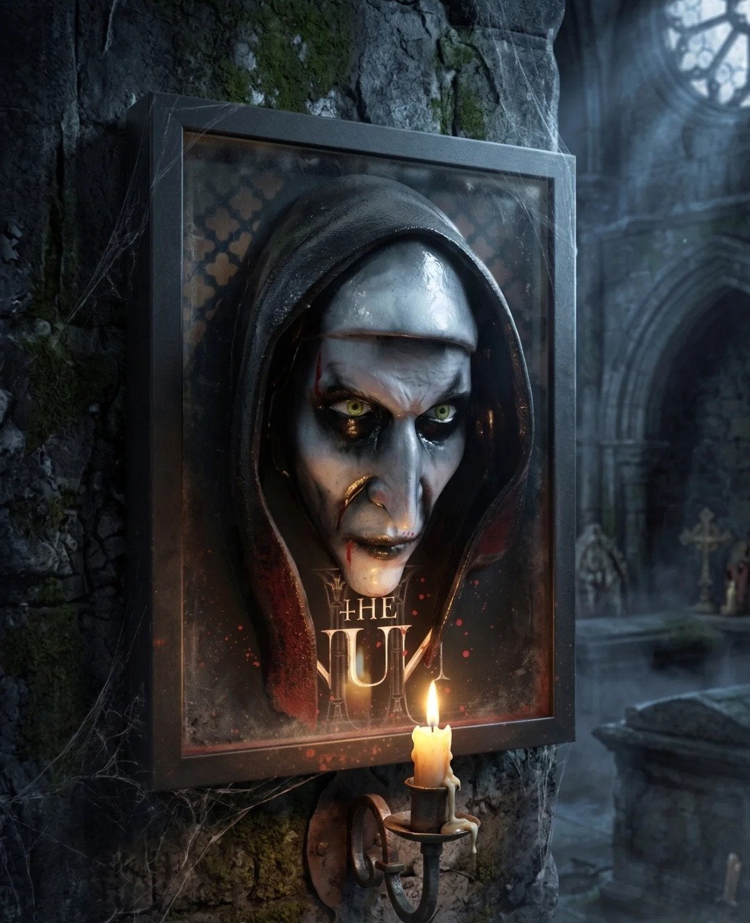 THE NUN 3D kader, Ophalen