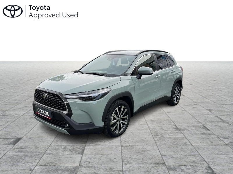 Toyota Corolla Cross 1.8 HYB + TREKHAAK, Automaat, https://public.car-pass.be/vhr/5892c094-583b-4336-b6a7-9bd45fc62bd9, Parkeersensor