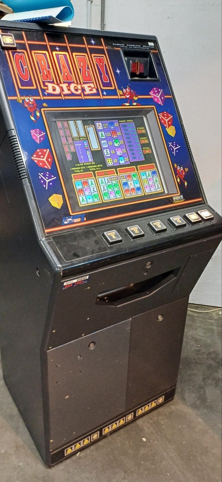 Crazy Dice gokkast op euro, Verzamelen, Automaten | Gokkasten en Fruitautomaten, Euro, Ophalen