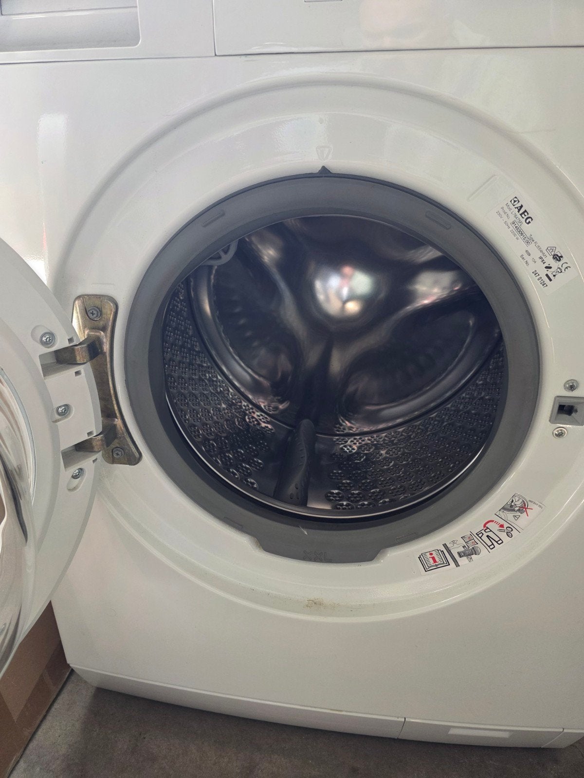 wasmachine + droogkast AEG, 1200 à 1600 tours, 85 à 90 cm, Chargeur frontal, Enlèvement