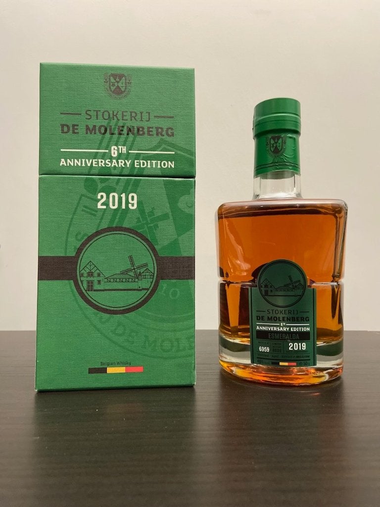 Whiskey Molenberg verjaardagseditie 2019 Esmeralda, Neuf, Autres régions, Enlèvement ou Envoi, Autres types