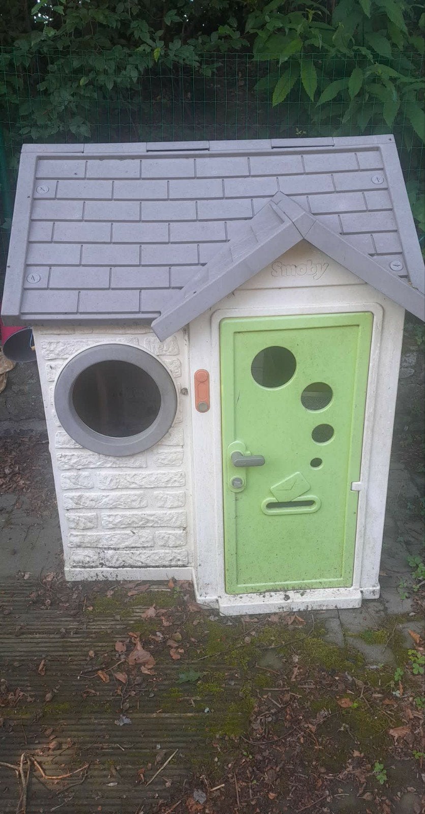 Speelhuisje, Ophalen