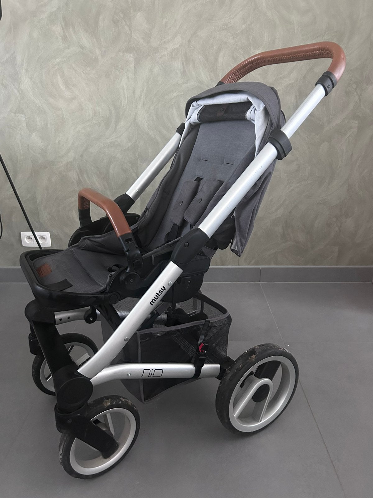 Buggyset mutsy Nio + autostoel + plooibuggy McLaren, Kinderen en Baby's, Buggy's, Ophalen, Gebruikt, Overige merken, Verstelbare rugleuning