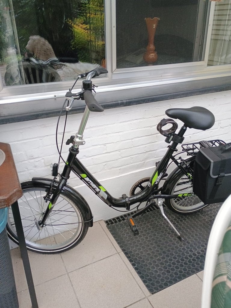 Vouwfiets, Ophalen