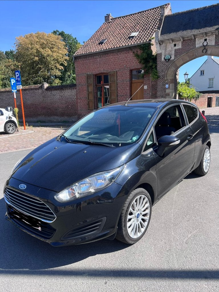Ford fiesta te koop, Auto's, Euro 5, Stof, Zwart, Particulier