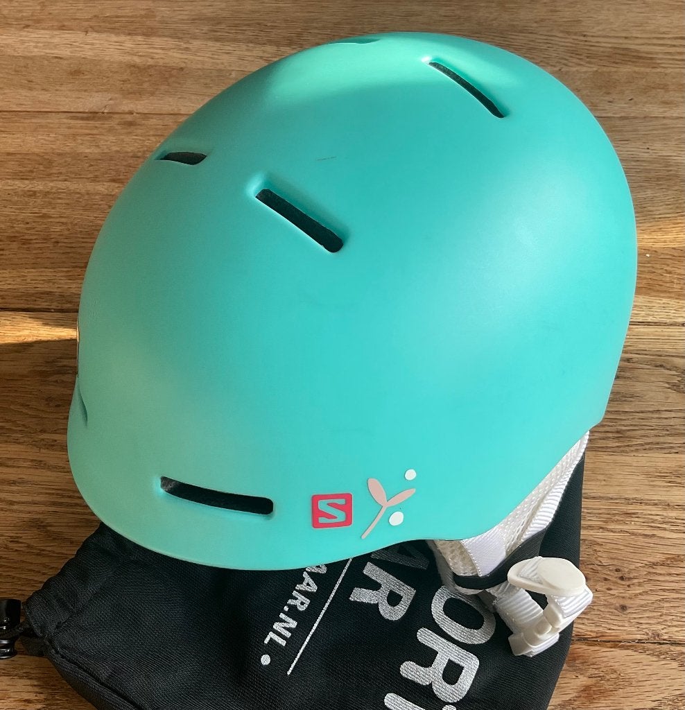 Skihelm salomon kind, Ophalen, Overige typen, Salomon, Zo goed als nieuw