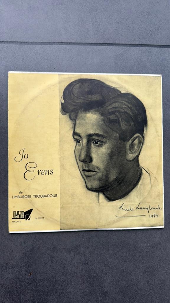 Jo Erens, originele vinylplaat met nr., Ophalen