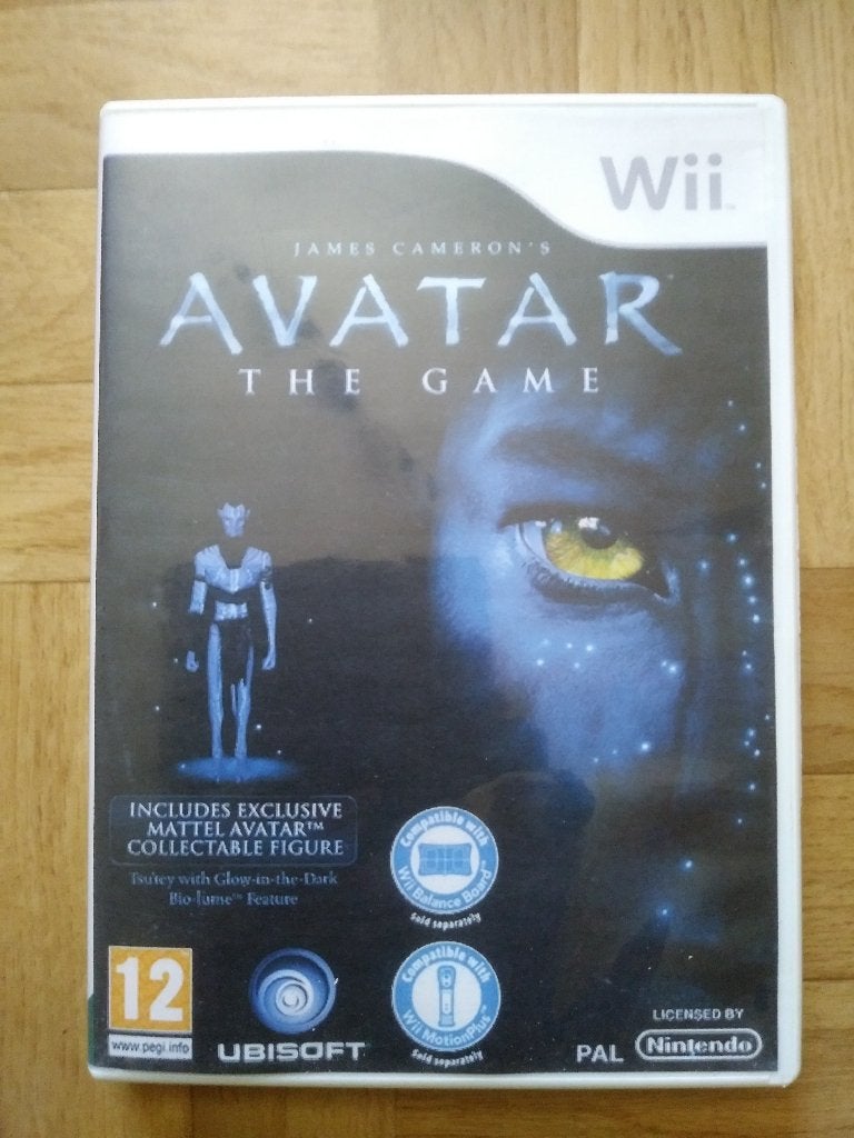 Avatar, James Cameron, The Game, spel voor de Wii, Avontuur en Actie, Gebruikt, 2 spelers, Ophalen of Verzenden