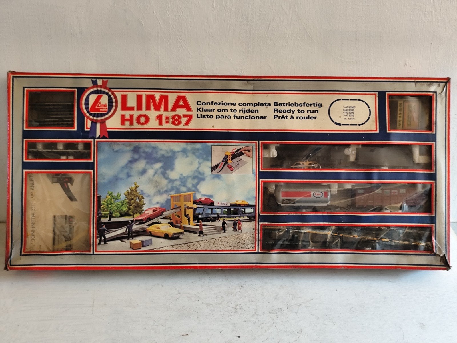 Train Électrique Vintage LIMA 1:87, Hobby en Vrije tijd, Modelbouw | Overige, Ophalen of Verzenden