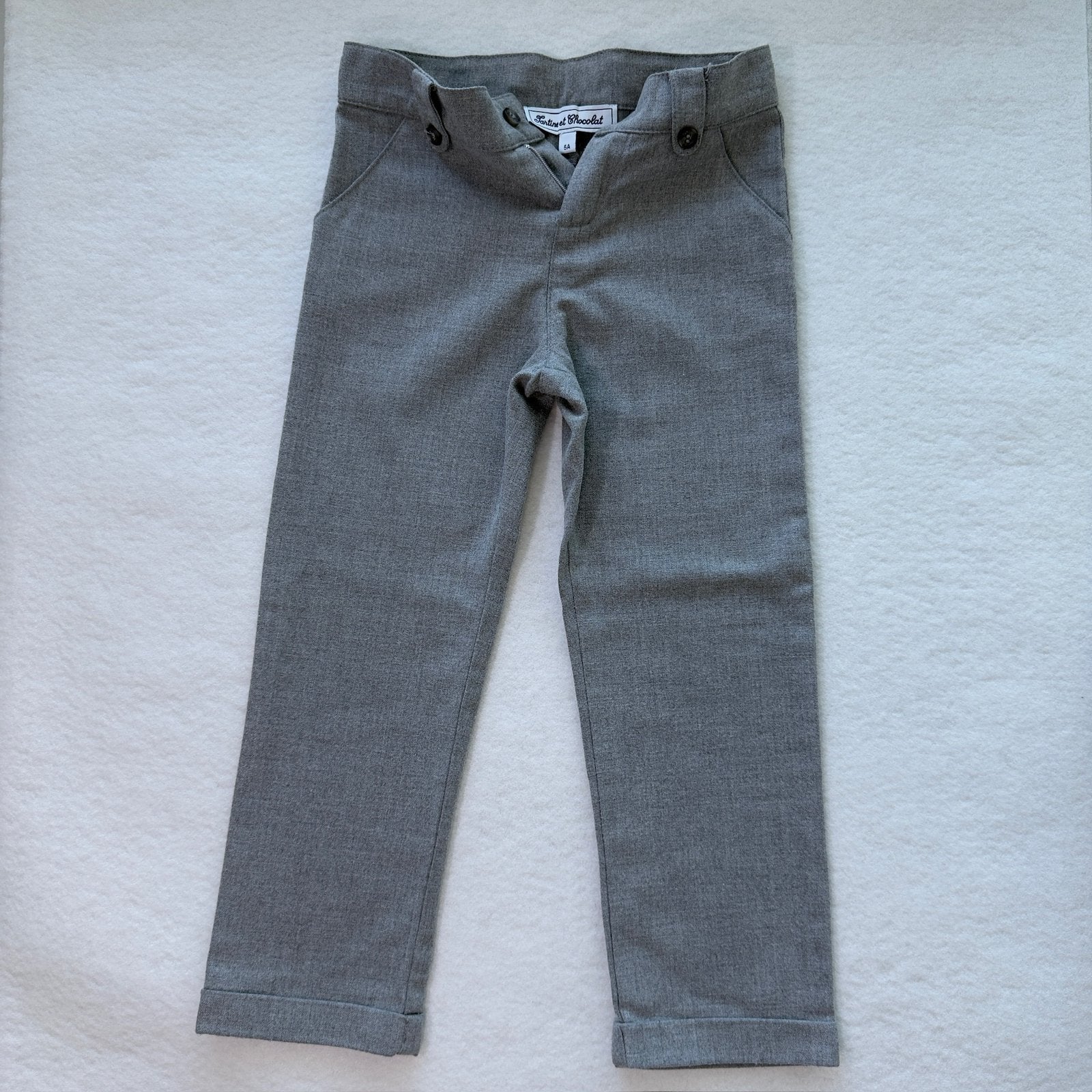 Tartine & Chocolat - flanel broekje - 5 jaar, Enlèvement, Comme neuf, Garçon, Pantalon