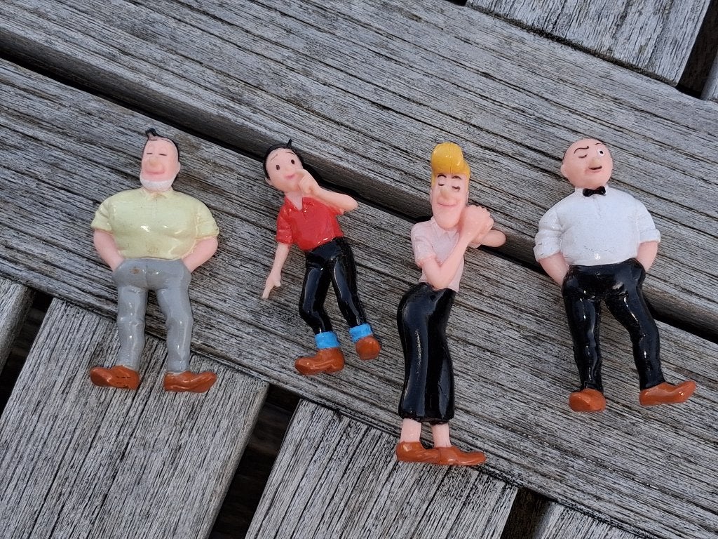 Suske en Wiske poppetjes, Verzamelen, Ophalen of Verzenden, Suske en Wiske, Zo goed als nieuw, Beeldje of Figuurtje