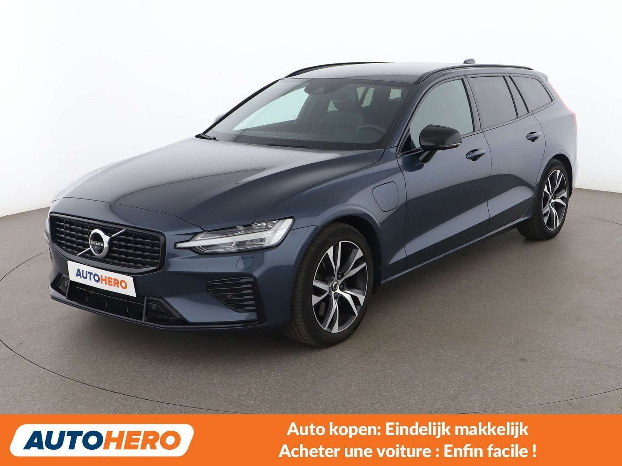 Volvo V60 2.0 T6 Plug-in Hybrid R Design AWD (bj 2021), Automaat, 341 pk, 1969 cc, 2075 kg