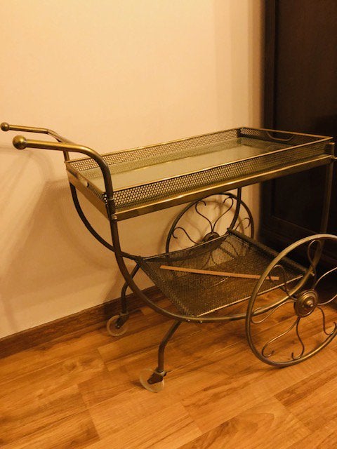 Serveer wagen stijl Josef Frank, Ophalen