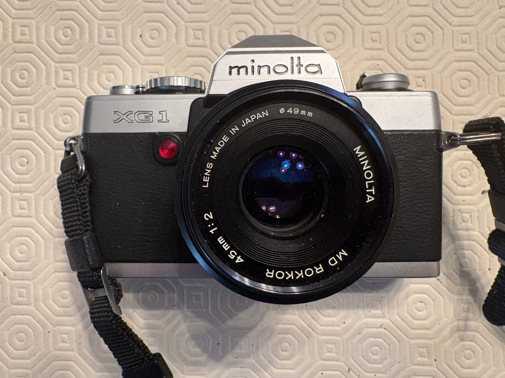 Minolta XG-1, Audio, Tv en Foto, Ophalen, Zo goed als nieuw, Minolta
