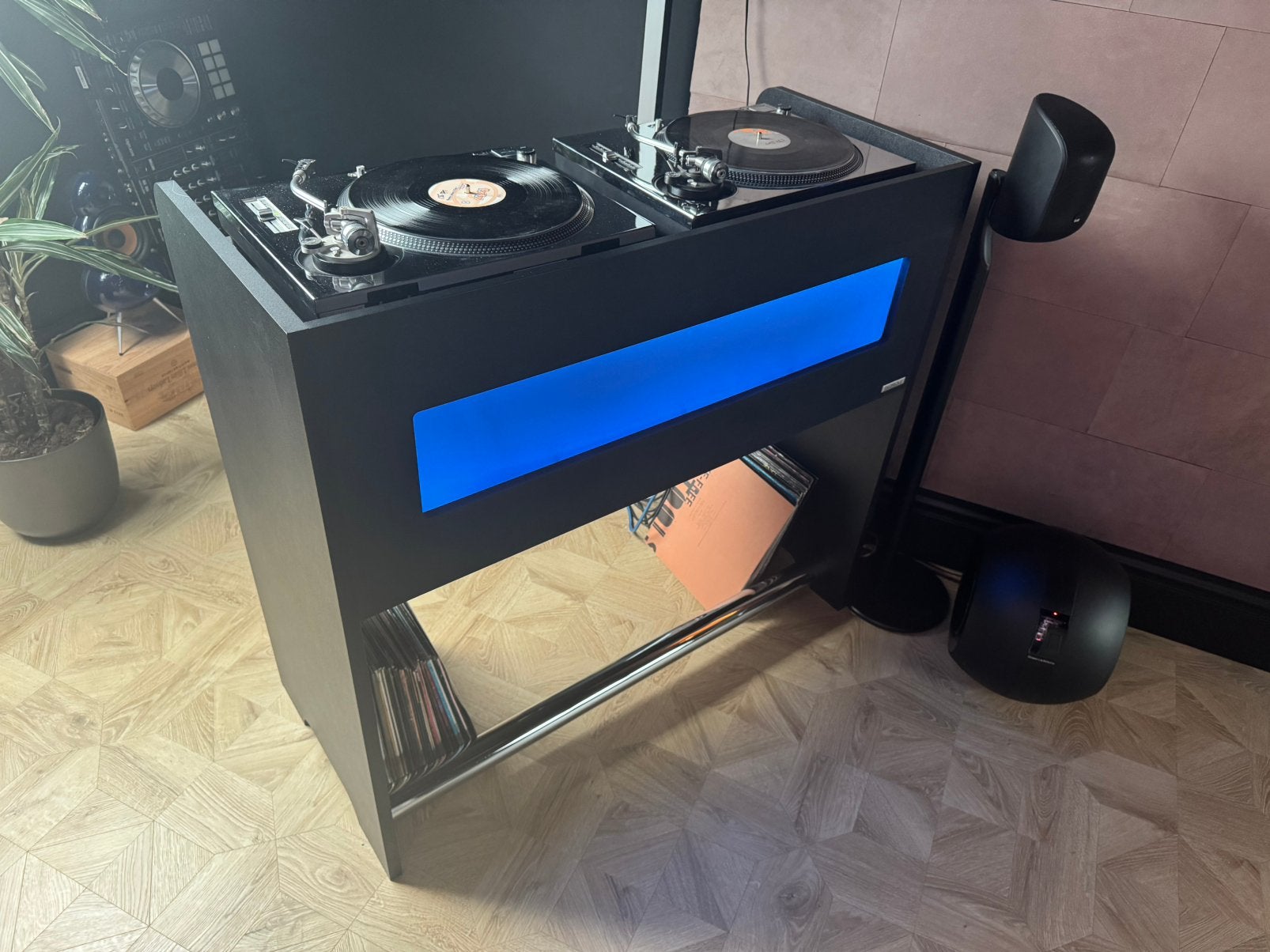DJ booth meubel met verlichting - DeeJay, Ophalen, Zo goed als nieuw, Pioneer
