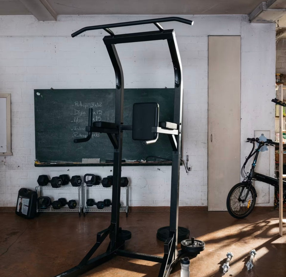 Optrekbaar Trainingbaar, Sport en Fitness, Ophalen, Zo goed als nieuw, Benen, Oprekstang